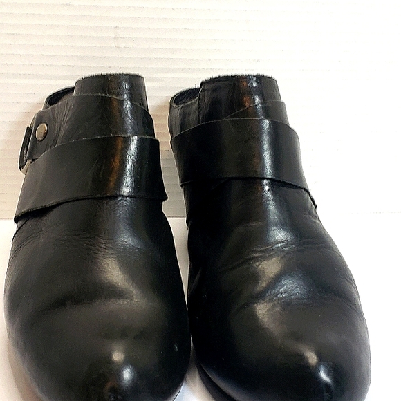 Kork-Ease Women's Courtney Harness SlipOn Mule Clogs Black Leather Sz 8 … - Picture 7 of 13